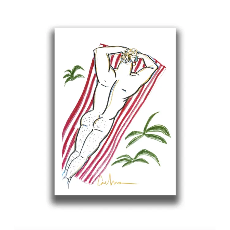 RED SUMMER PRINT