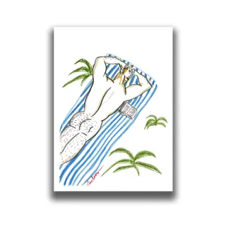BLUE SUMMER PRINT