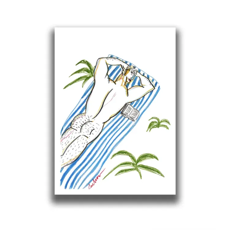 BLUE SUMMER PRINT
