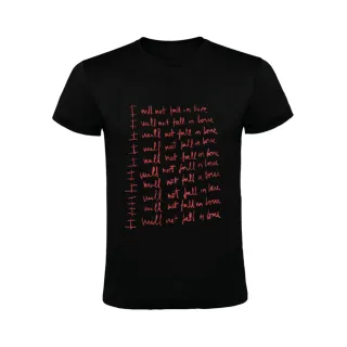 I WILL NOT FALL IN LOVE CAMISETA