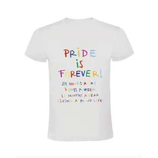 PRIDE IS FOREVER CAMISETA