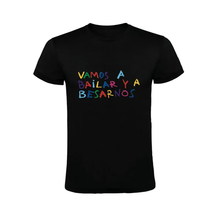 VAMOS A BAILAR Y A BESARNOS -  CAMISETA CACHORRO LOZANO