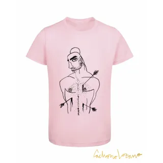 SN SEBASTIÁN CAMISETA ROSA - CAMISETA CACHORRO LOZANO