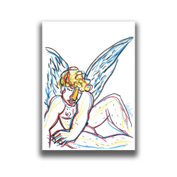 FALLEN ANGEL PRINT