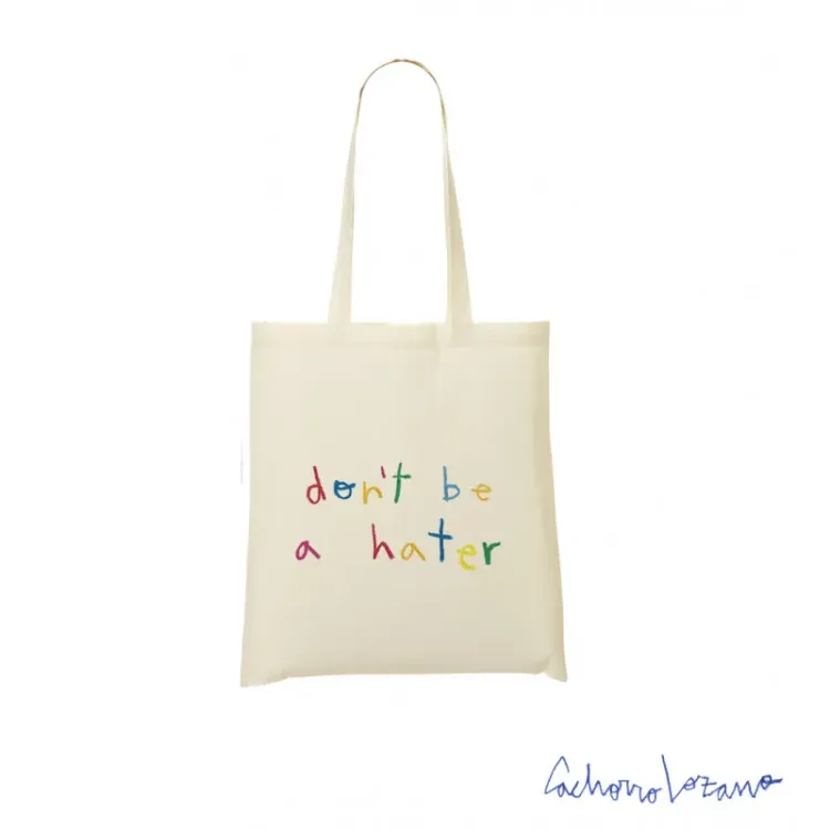 DON'T BE A HATER TOTE BAG