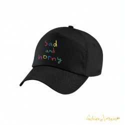 SAD AND HORNY BLACK CAP