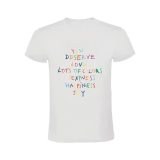 YOU DESERVE CAMISETA