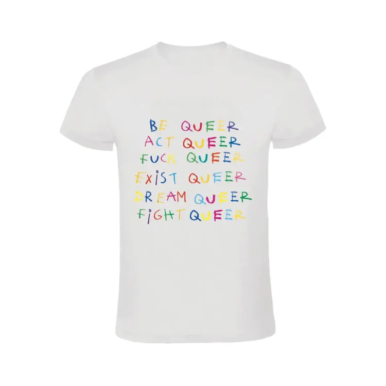 BE QUEER CAMISETA