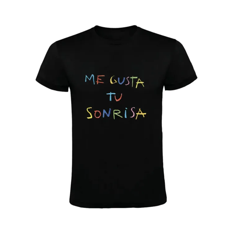 ME GUSTA TU SONRISA CAMISETA