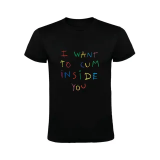 I WANT TO CUM INSIDE YOU CAMISETA