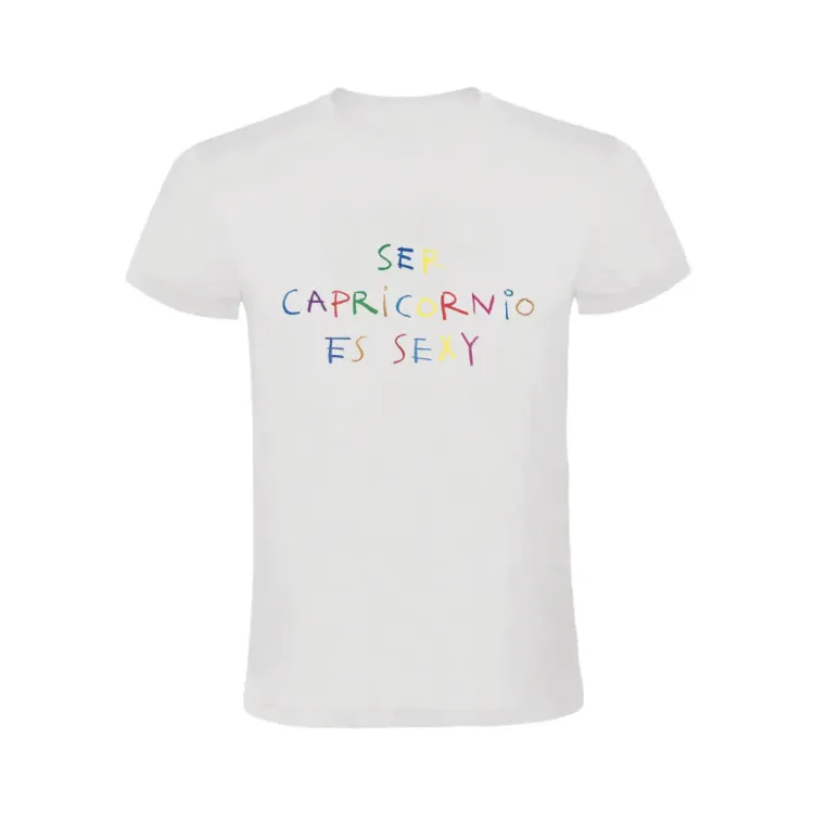 SER CAPRICORNIO ES SEXY - HORÓSCOPO- CAMISETA