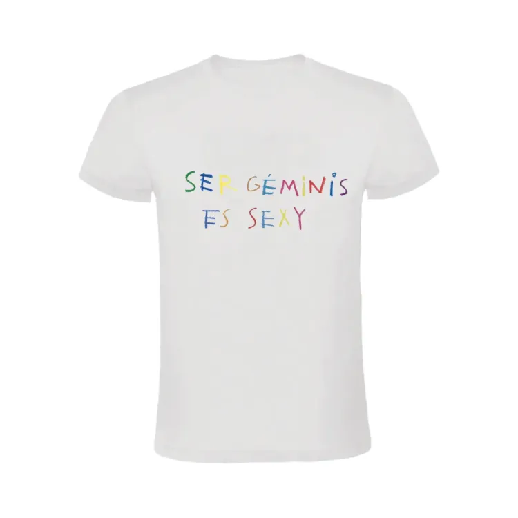 SER GÉMINIS ES SEXY - HORÓSCOPO- CAMISETA