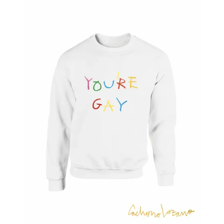 YOU'RE GAY SUDADERA