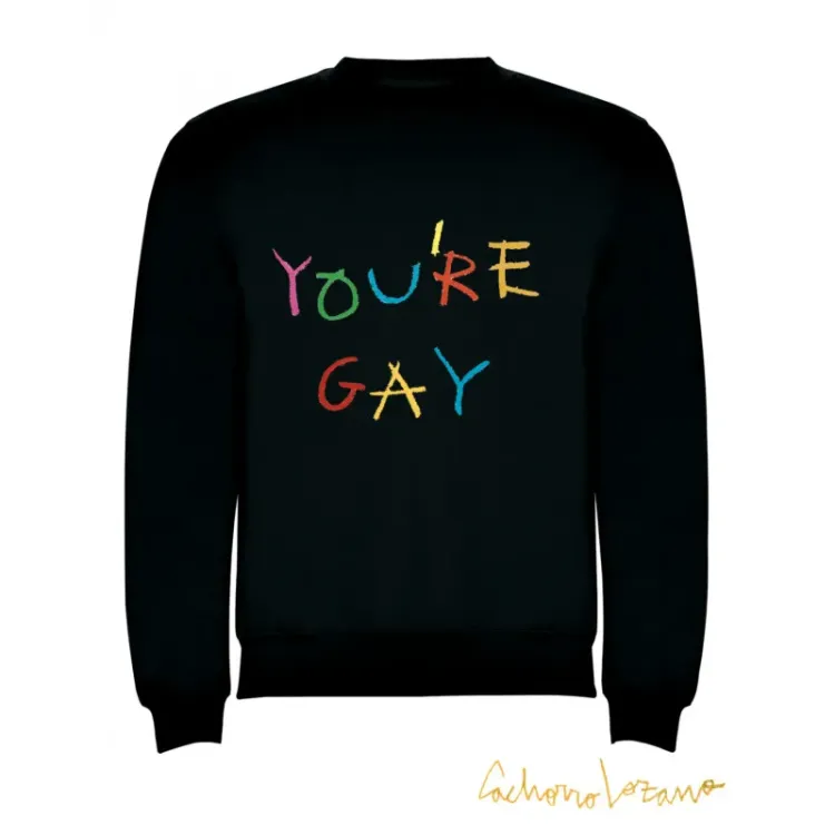 YOU'RE GAY SUDADERA