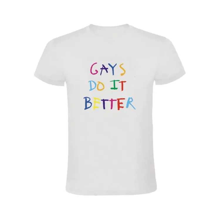 GAYS DO IT BETTER CAMISETA