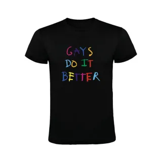 GAYS DO IT BETTER CAMISETA